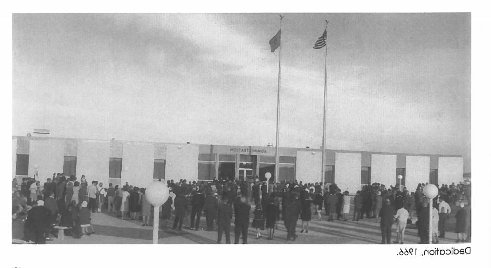 Dedication of 世界十大博彩公司网站 in 1966